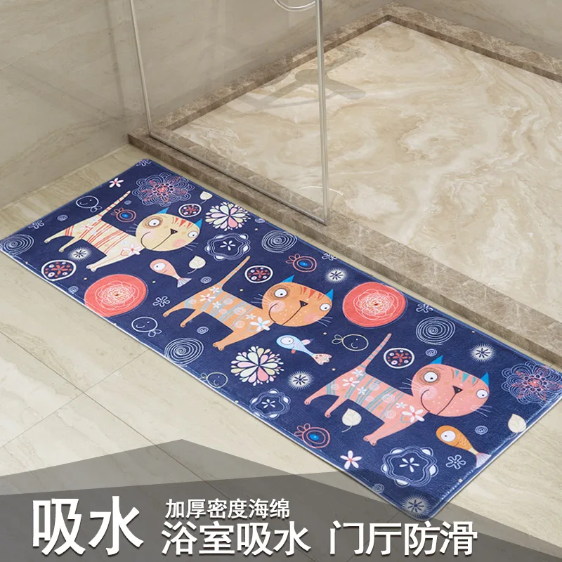 Коврик для ванной кухни спальни на присоске|bedroom carpet|rugged ruggedbed rug |