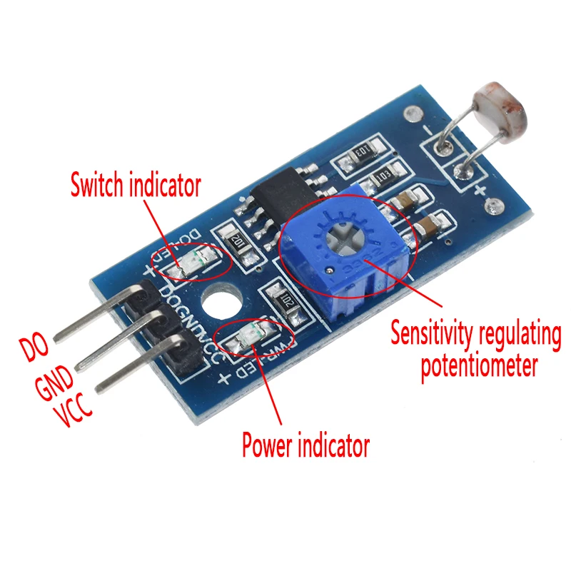 Модуль светочувствительного датчика светильник модуль обнаружения для Arduino