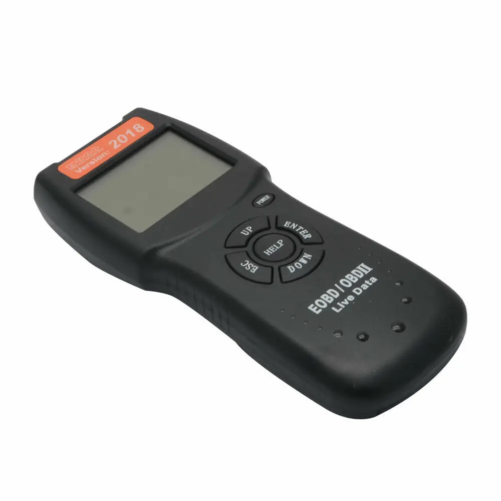 Новейший 2018 Версия D900 EOBD OBD2 сканер универсальный CANBUS Live Data DTC считыватель кодов