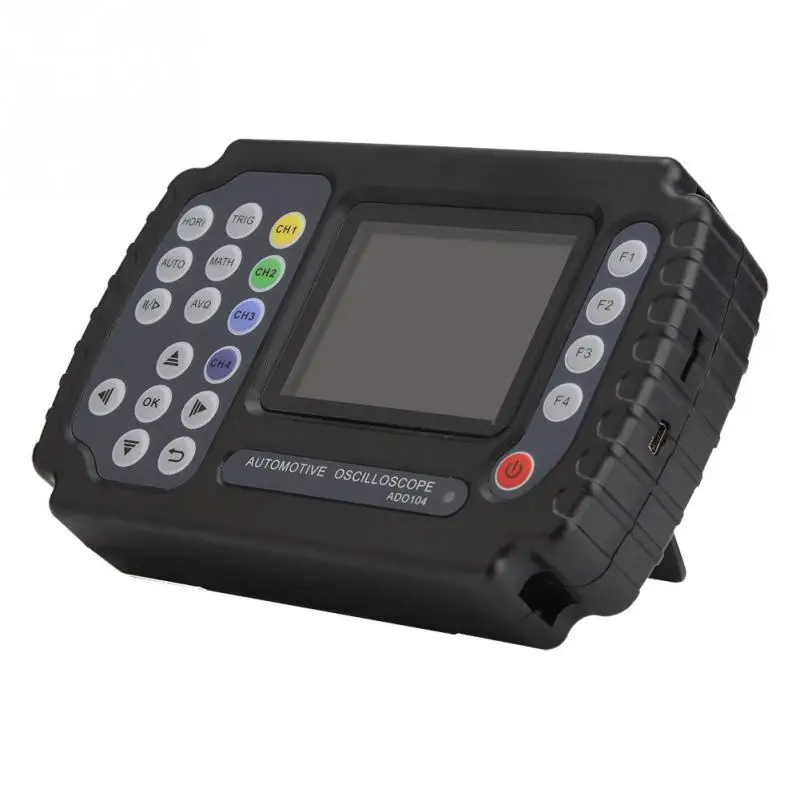 Новый стильный AC100 240V ADO104 4 канальный цифровой осциллограф мультиметр