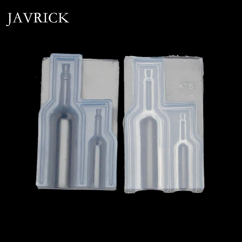 

DIY Small 3D Wine Glass Bottle Silicone Resin Mold Resin Casting Art Craft Tools DIY Accessories Jewelry Making Tool