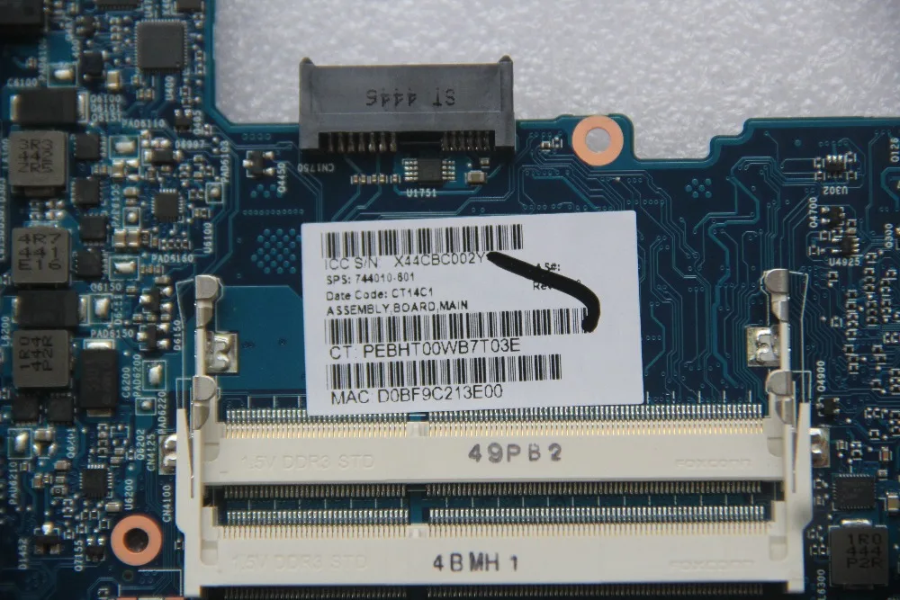 744010-601  HP Probook 640 G1     6050A2566402-MB-A04  216-0842121 GPU   DDR3
