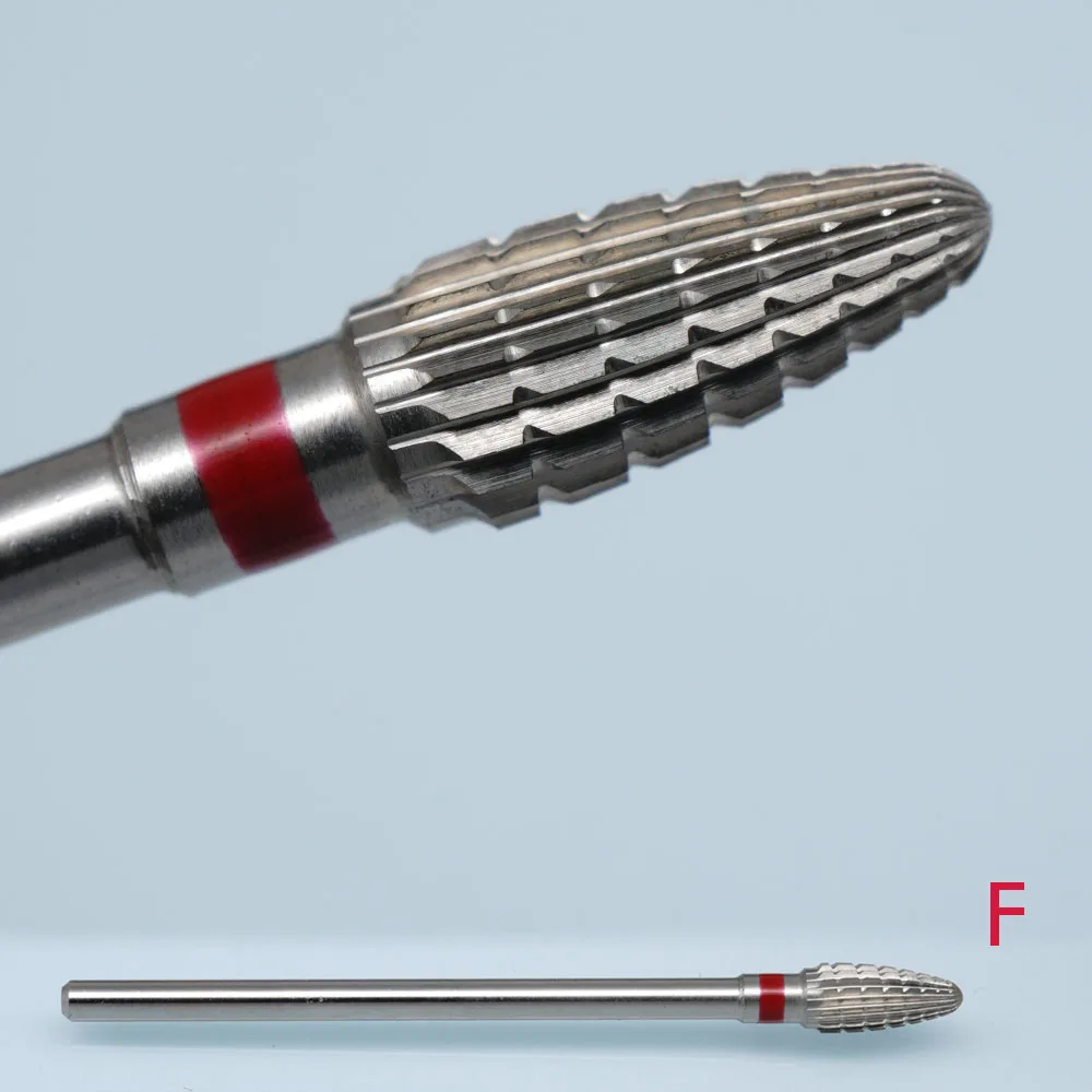 HOT 2017 New Design 6.0 Large Cone Shape Carbide Nail Drill Bit Electric File Coarse Art Tool | Красота и здоровье