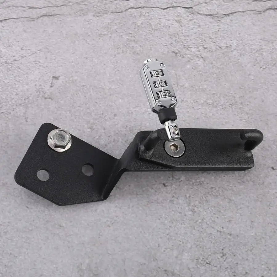 Helmet Lock Hook Motorcycle Password Helmet Lock Aluminium alloy for Kawasaki Z800/ZR800 2013