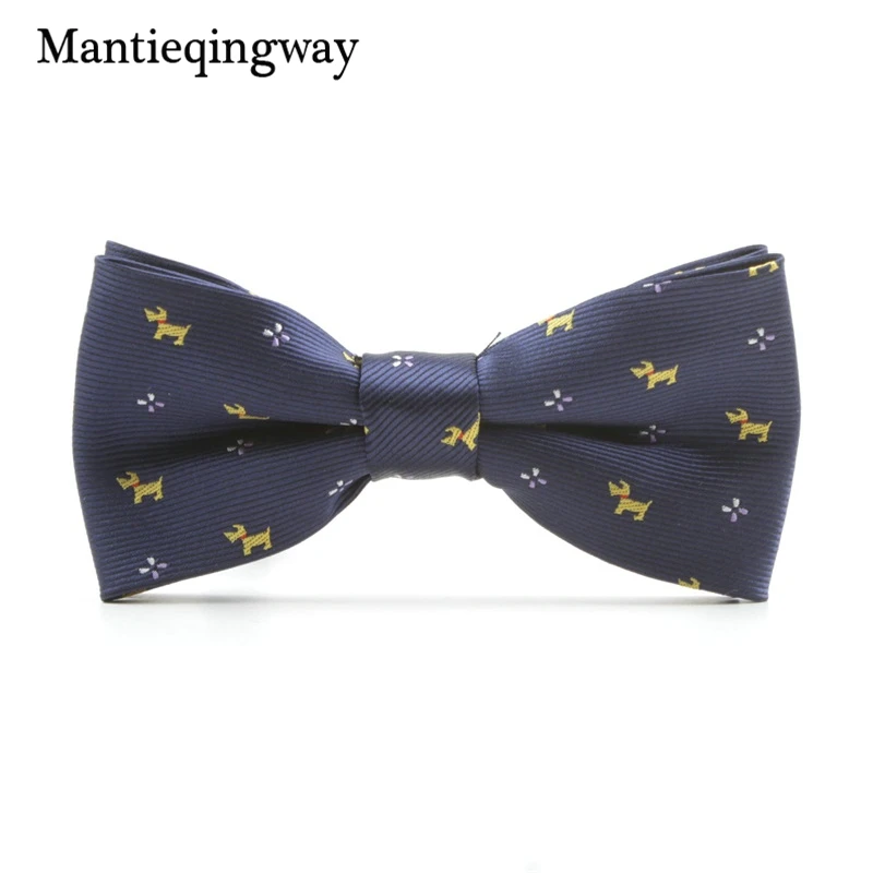 183 Mantieqingway/Детские вечерние галстуки-бабочки из полиэстера; Рождественский галстук-бабочка для маленьких мальчиков и девочек с рисунком лося; детская бабочка - Цвет: 183