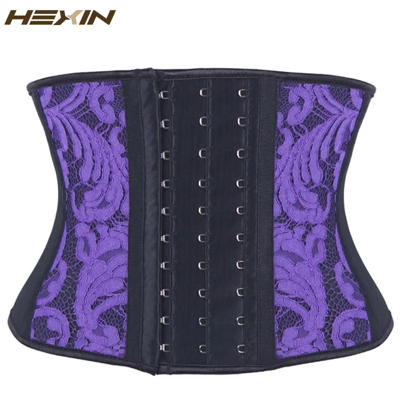 HEXIN 100% латексные тренировочные моделирующие корсеты для тела талии женский