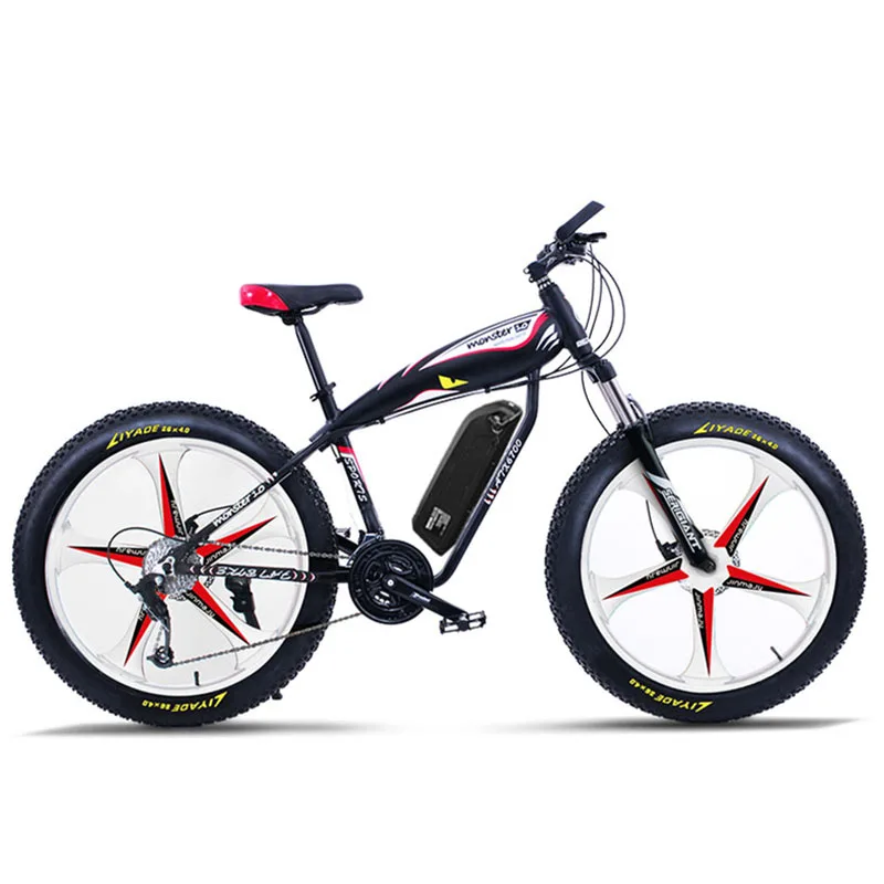 26 дюймов Жира Шины электровелосипеда 500W /1000W 48V21ah Li Ion shimano горный электровелосипед