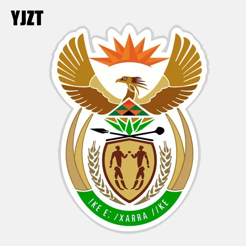 YJZT 8.5CM*11.7M Car Styling South Africa Coat of Arms Sticker Accessories 6-2722 | Автомобили и мотоциклы