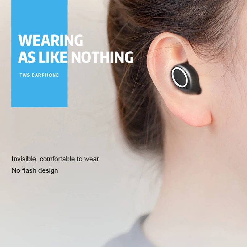5 0 Мини Bluetooth наушники TWS беспроводная гарнитура с микрофоном стерео беспроводные