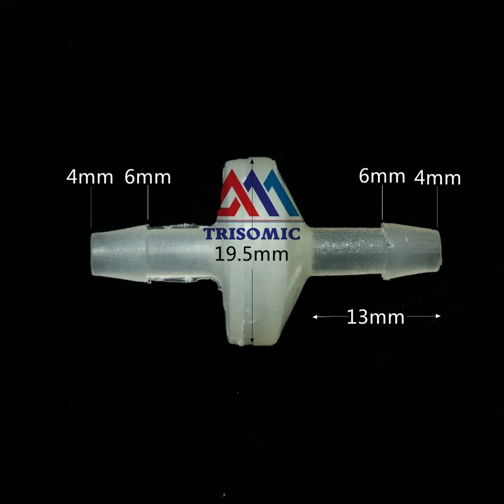 Односторонний клапан из полипропилена обратный пружинный для масла озона воды