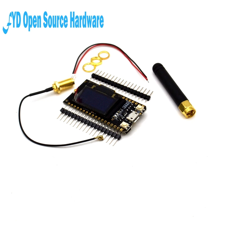 1 шт. 868 МГц SX1276 ESP32 LoRa 0 96 дюймов синий OLED дисплей Bluetooth WIFI Lora комплект 32 модуля IOT