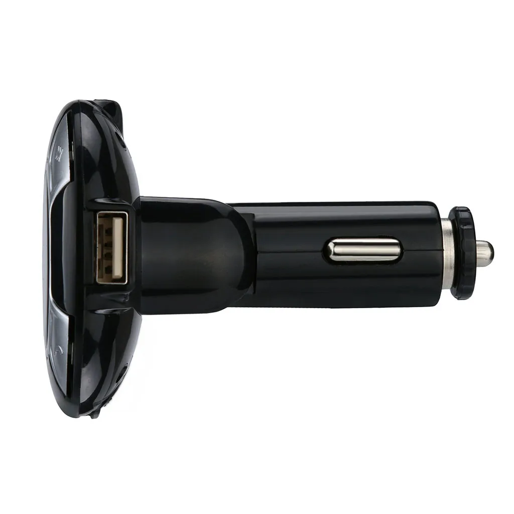 Car Auto Multifunction Hands-free Wireless mp3 Q7 2USB Charge LED MP3 Bluetooth FM Transmitter With MIC Vintage Radio h0127 | Автомобили и
