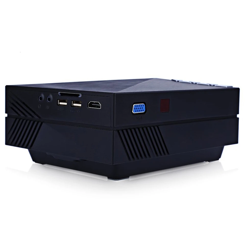 ByJoTeCH GM60 серия HD проектор 1000 люмен поддержка 1080P мини домашний кинотеатр 3D проектор wifi многоэкранный интерактивный варианты