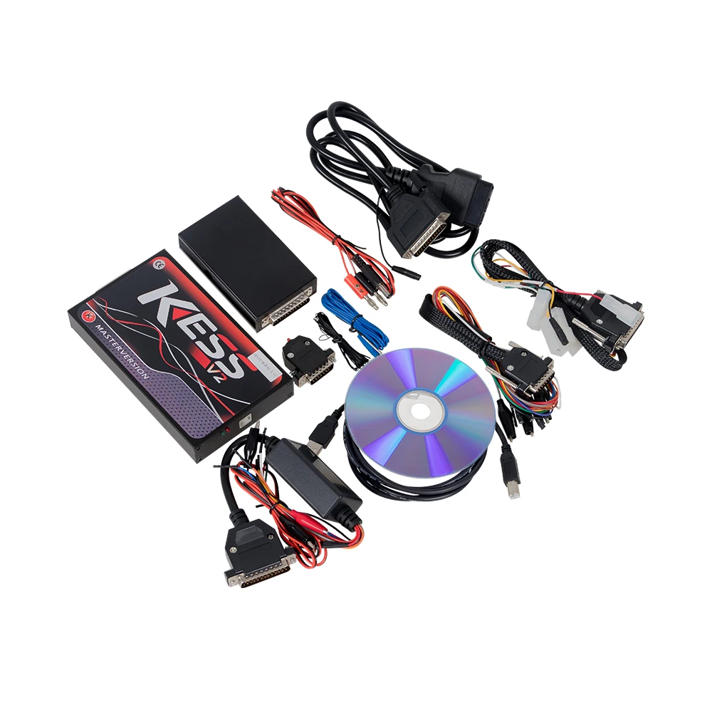 KESSV2 KESS V5.017 EU красная печатная плата V2.23/V2.47 без жетона ограниченная ЭБУ инструмент для программирования ECM Титан автомобиль/трактор/велосипед ЭБУ Программист OBD