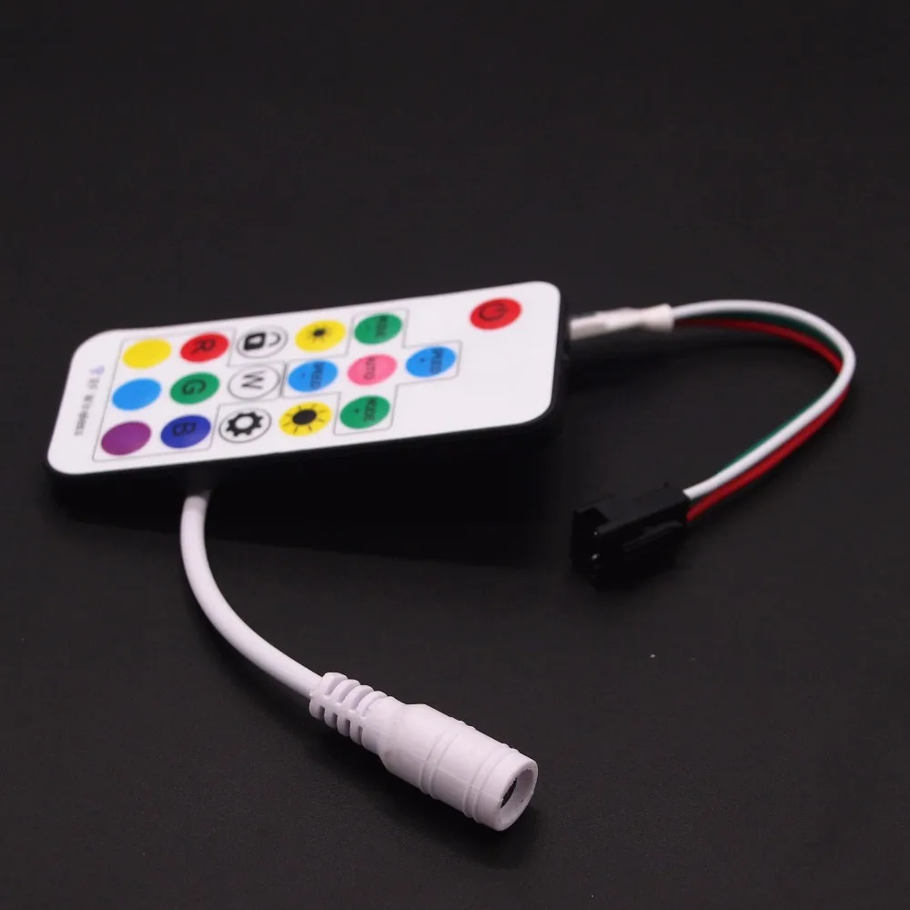 DC 5V SP103E RF LED контроллер мини 14Key WS2812 мечта красочные RGB светодиодные полосы