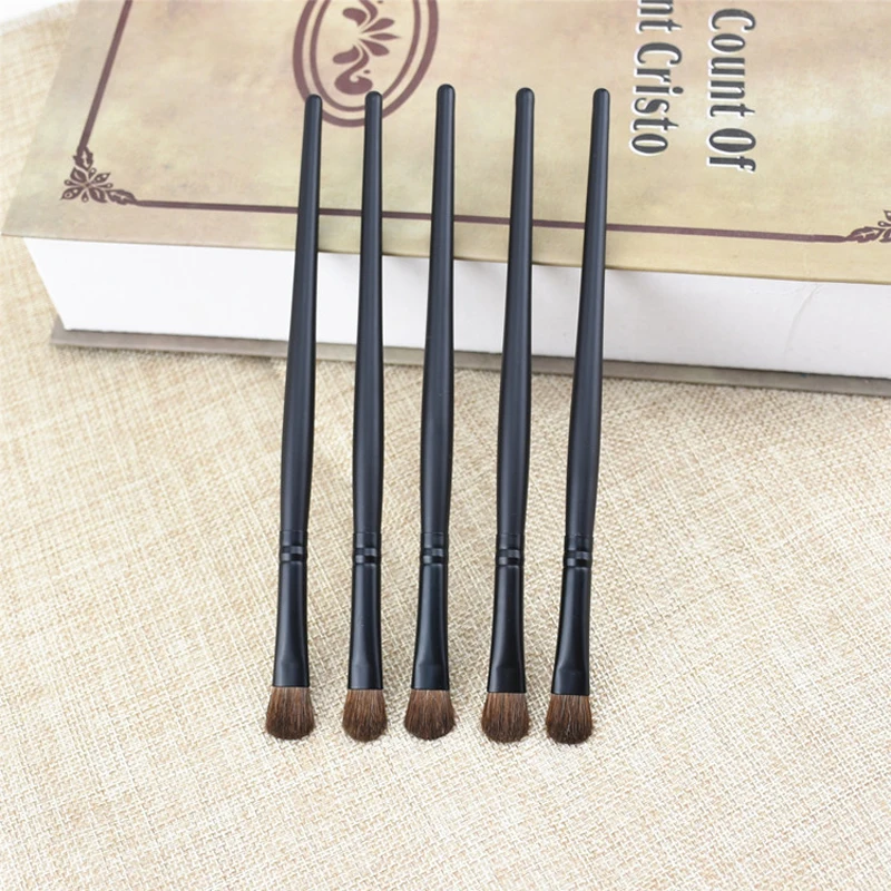 Конский волос кисть для теней 1 шт. макияж косметические кисти пудра основа