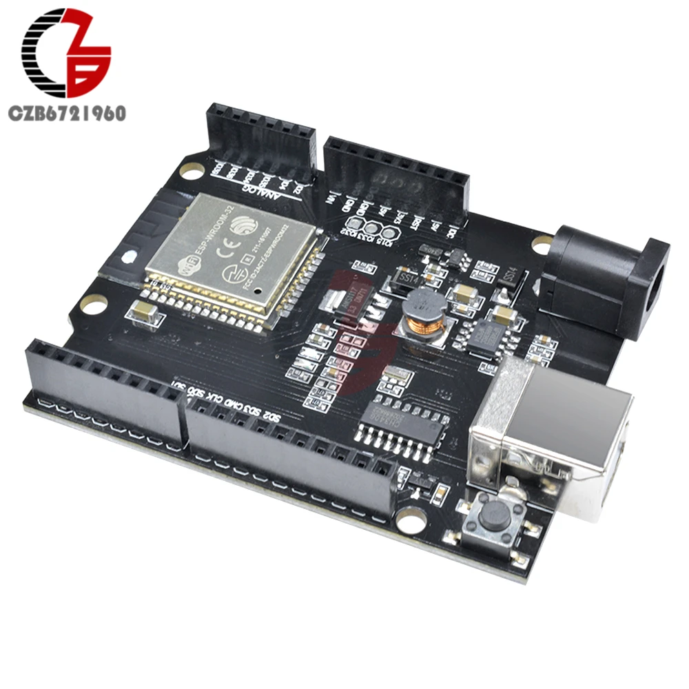DC 5 в 12 В двойной режим ESP32 беспроводная Wifi Bluetooth плата для разработки CH340 CH340G USB B