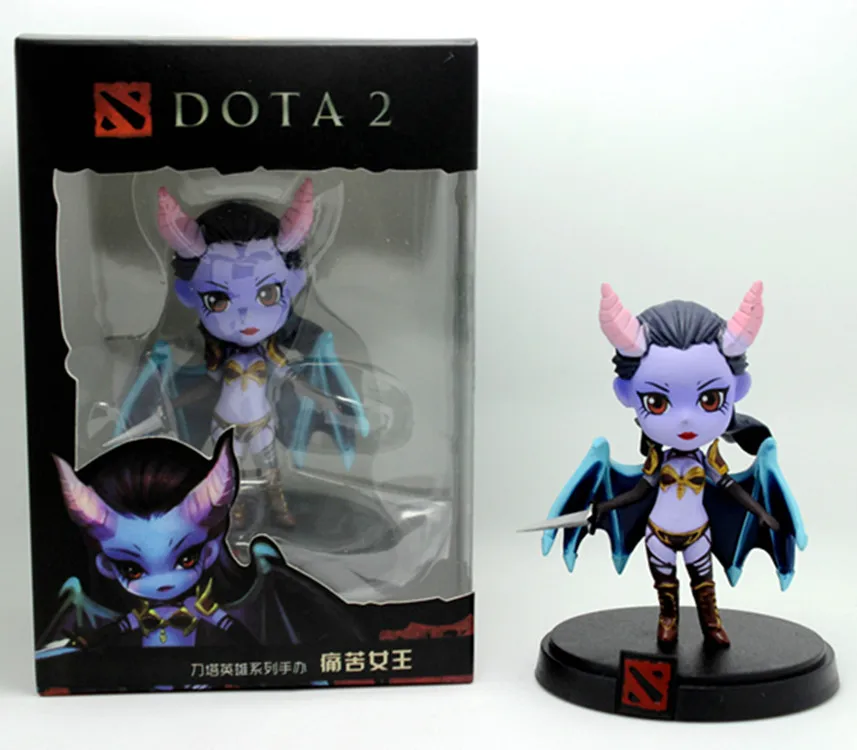 Dota 2 игровая фигурка акаша королева боли ПВХ фигурки в коробке коллекция Dota2
