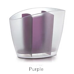 purple Baffect держатель для столовых приборов, Пластиковая Полка для кухонных инструментов, держатель для хранения палочек для еды, подставка для хранения посуды, держатель для столовых приборов - Color: purple