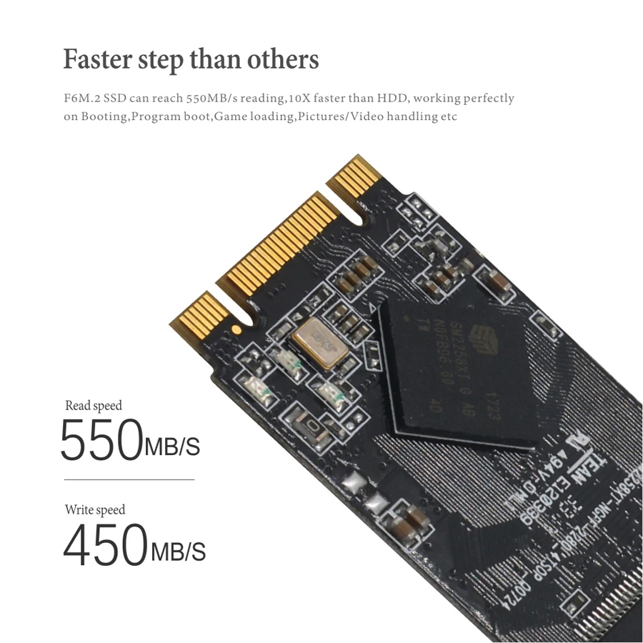 Kingfast 22*80mm super-speed NGFF M.2 SSD 120gb internal solid state hard drive disk memory flash for Laptop/notebook/ultrabook |