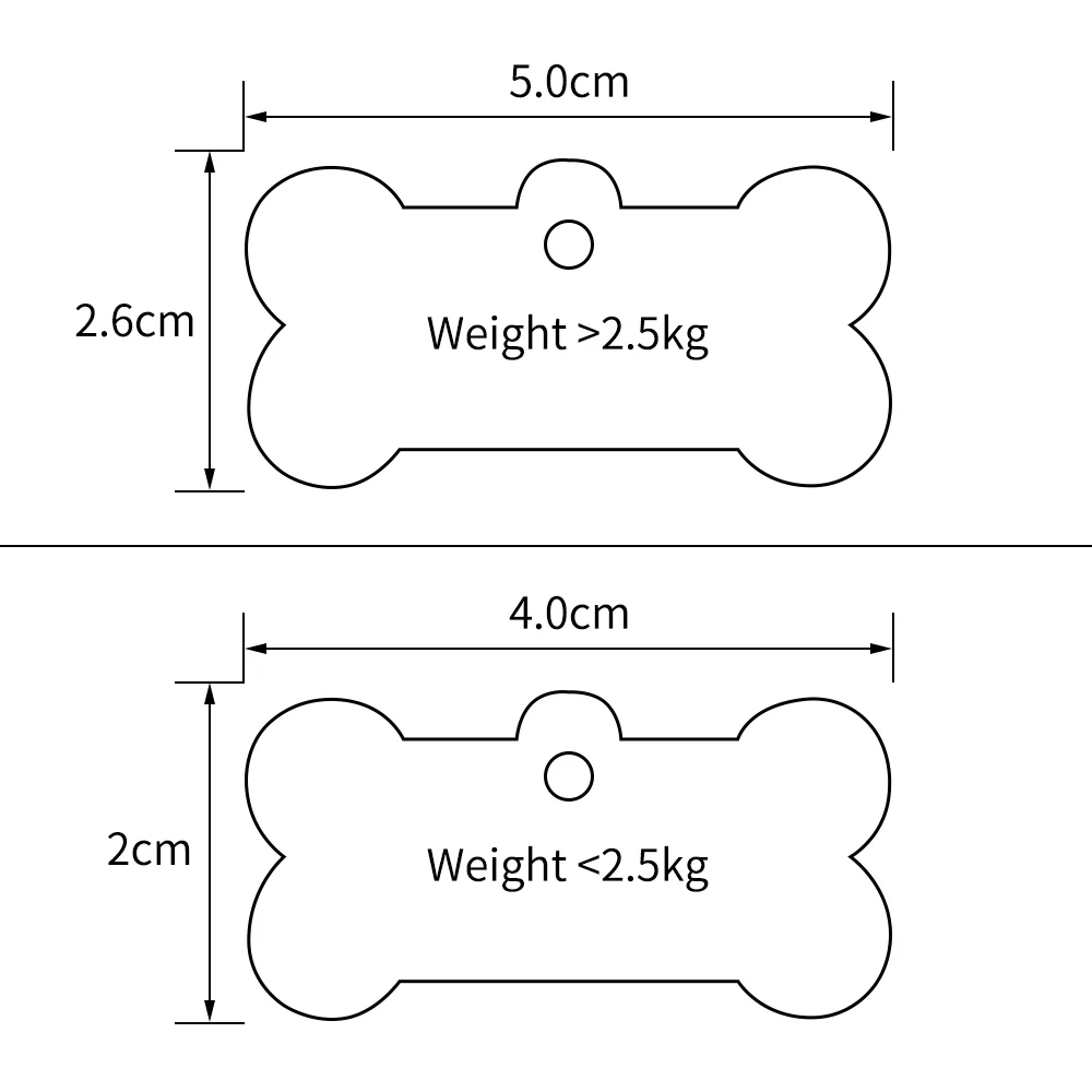 

Personalized Dog Tag Stainless Steel Name Engraved ID Tags For Dog Collar Anti-Lost Pet Nameplate Pendant For Pitbull Labrador