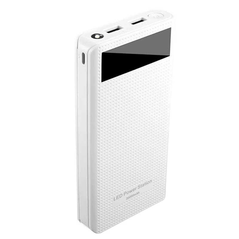 Тип C Dual USB QC3.0 7x18650 батарея DIY power Bank коробка зарядное устройство для сотового телефона#221