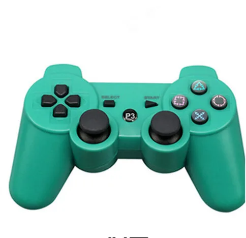 Беспроводной Bluetooth геймпад джойстик для PS3 контроллер для Playstation 3 для PS3 контроллер игровой - Цвет: green no box