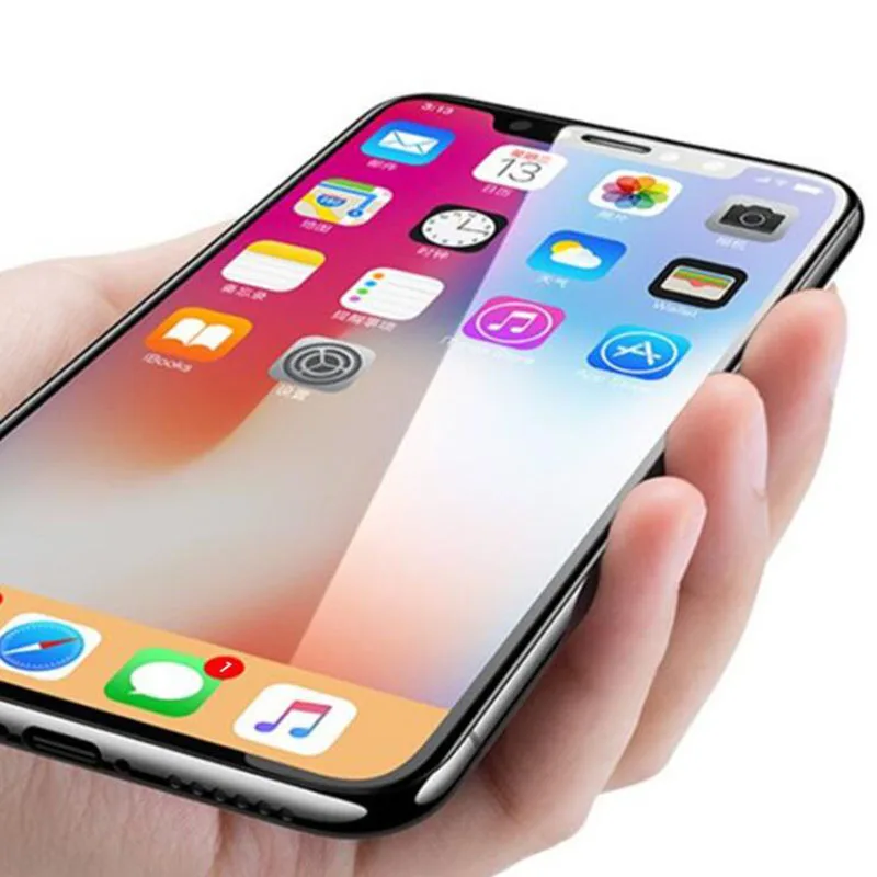 10D закаленное стекло полная защита экрана Защитная пленка для iphone 6 6s 7 8 Plus X XR XS 11 Pro