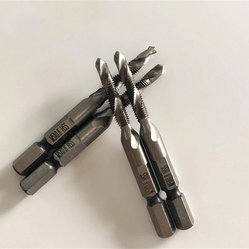 Набор меток для сверления 6 шт. комбинированное сверло с шестигранной головкой и