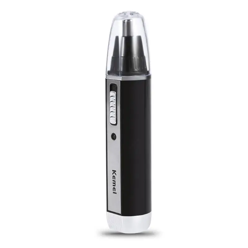 Kemei KM-6630, 4 в 1, триммер для носа, бороды, бровей, перезаряжаемый электрический триммер, электрический триммер для носа, ушной триммер для волос