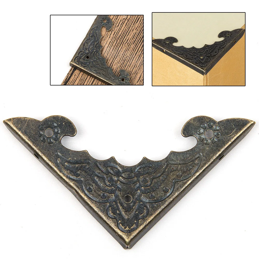 60 шт. ящик для ювелирных изделий деревянная коробка дверная защелка шкафа крючок