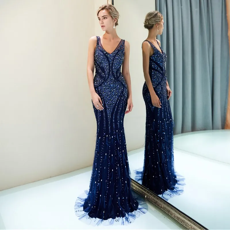 Ruthshen Vestidos De Gala Largos платье для выпускного вечера без рукавов Длинные вечерние