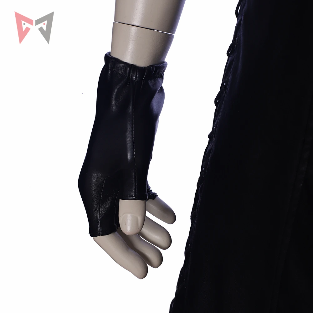 Новый Хэллоуин DMC игра костюм для косплея дьявол длинные кожаные куртки сапоги на