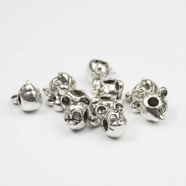 Модные DIY уникальные ювелирные изделия свободные шарики из Сплава Микки