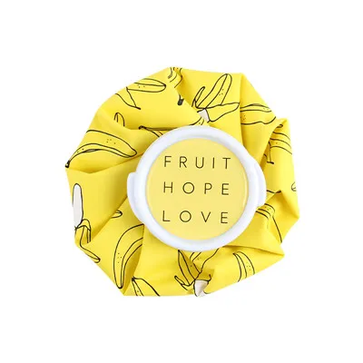 Yellow Banana Мультфильм горячий и холодный мульти-функции терапия пакеты многоразовые мини рельеф грелка для спортивные травмы Лето кулер сумка-холодильник - Цвет: Yellow Banana
