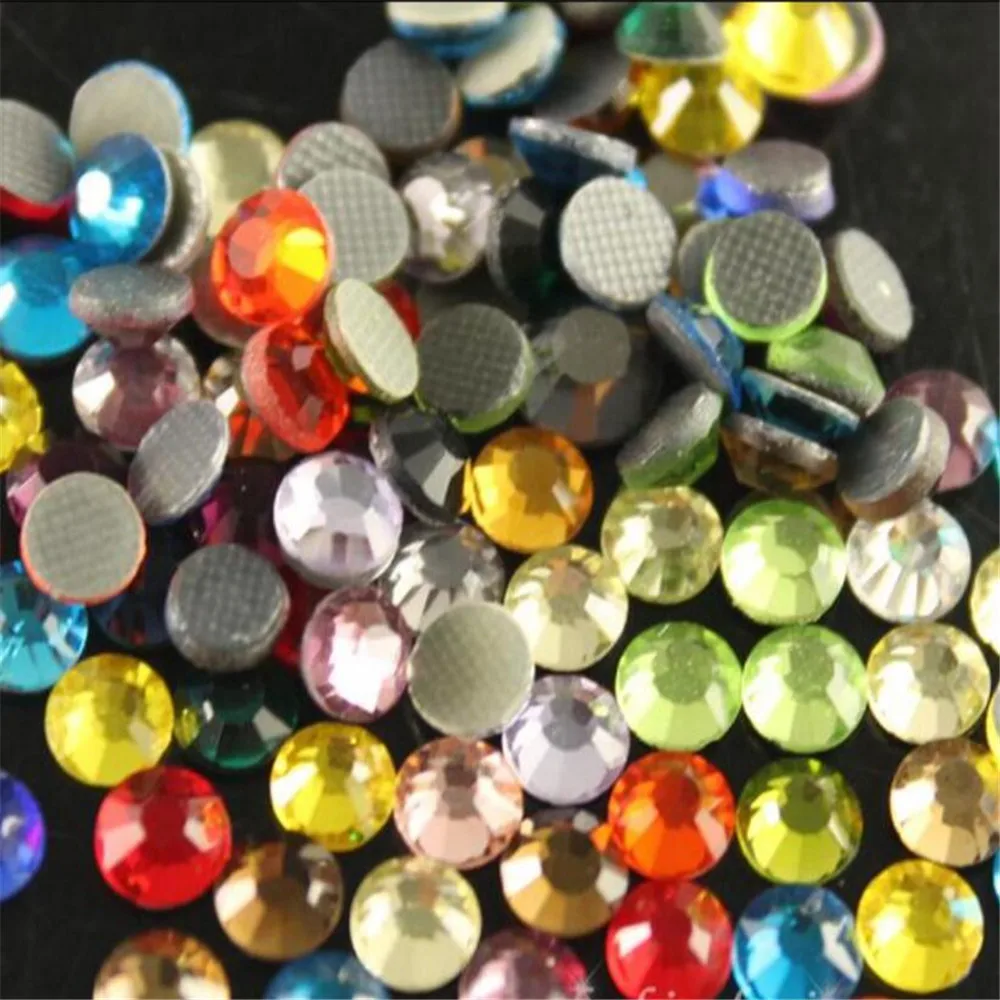 SS6 Various Color 1440PCS/Lot DMC Crystal Rhinestones DIY Loose HotFix Rhinestone Iron-on For Garment Decoration | Дом и сад