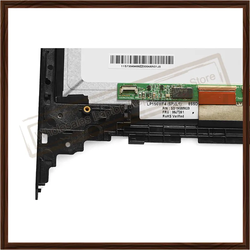 Original LP156WF4 LCD Screen For LENOVO flex2 15 Lcd Touch Digitizer Assembly Replacement With Frame Board LP156WF4-SPL1 | Компьютеры и