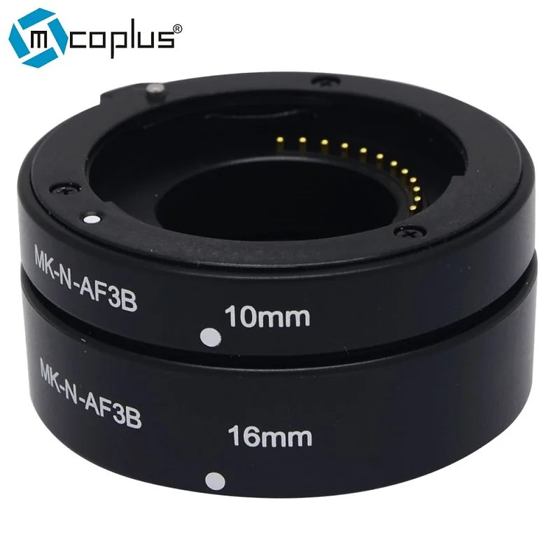Набор Колец Mcoplus Meike для макросъемки с автофокусом AF кольцо-удлинитель Nikon 1 Z7 J1 J2 J3