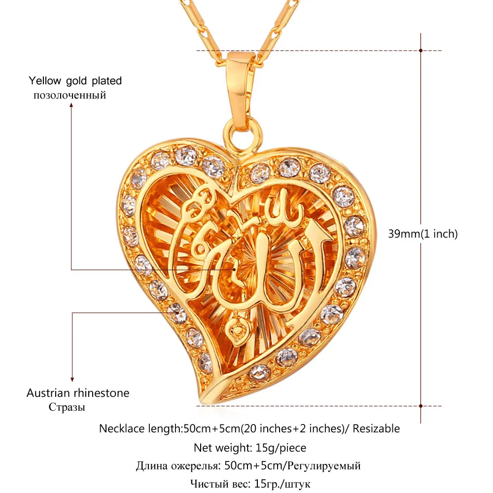 Ожерелья и подвески Collare ожерелья кулоны в форме сердца серебряного/золотого