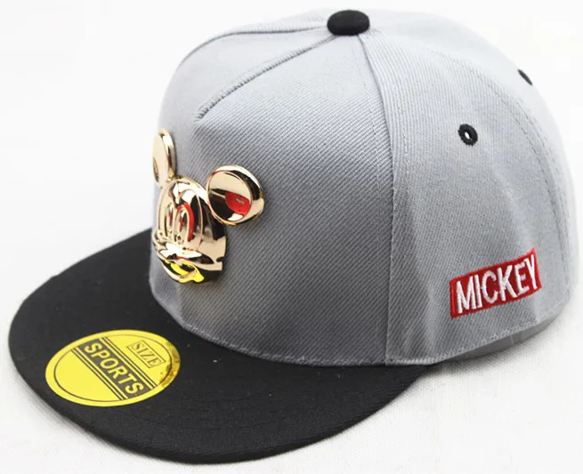Freely Adjustable Kid Hat For Boy And Girl Comfortable Texture Adumbral Baseball Caps Cartoon Cute Mouse Healthy Baseball Caps