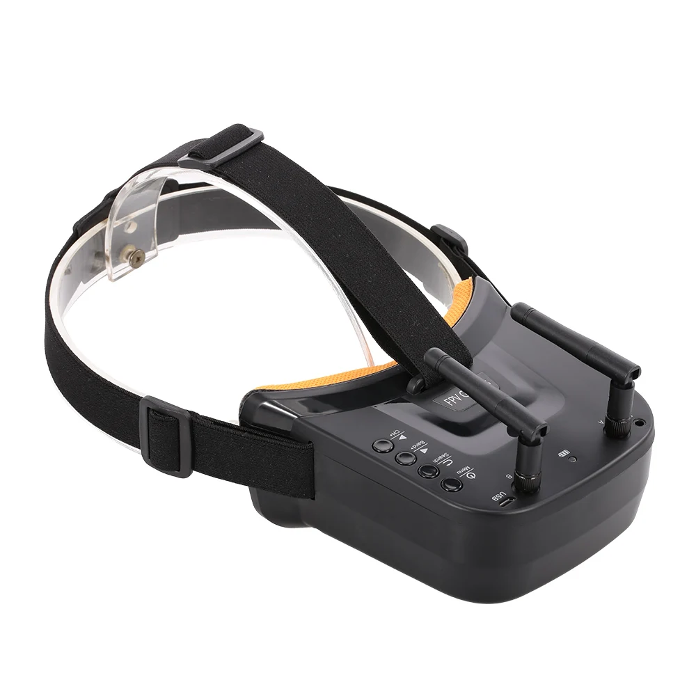 5 8G 40CH двойные антенны FPV очки видеогарнитура HD для гоночного дрона квадрокоптера