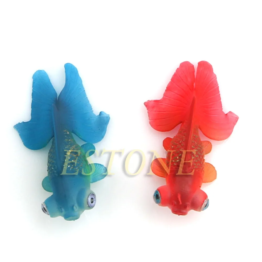 Декоративная искусственная светящаяся рыбка для аквариума | Дом и сад