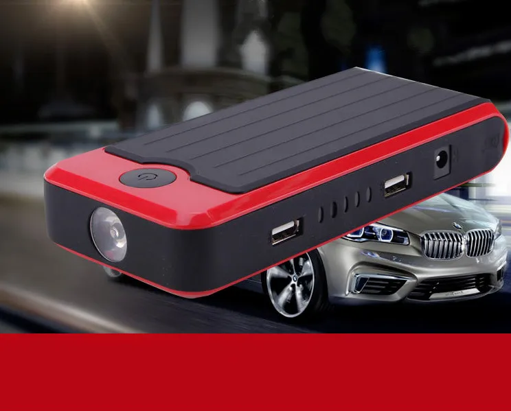 

Мульти-funtion Red 400A пиковый стартер для автомобиля 12000mAh 12V зарядное устройство для ноутбука Power Bank