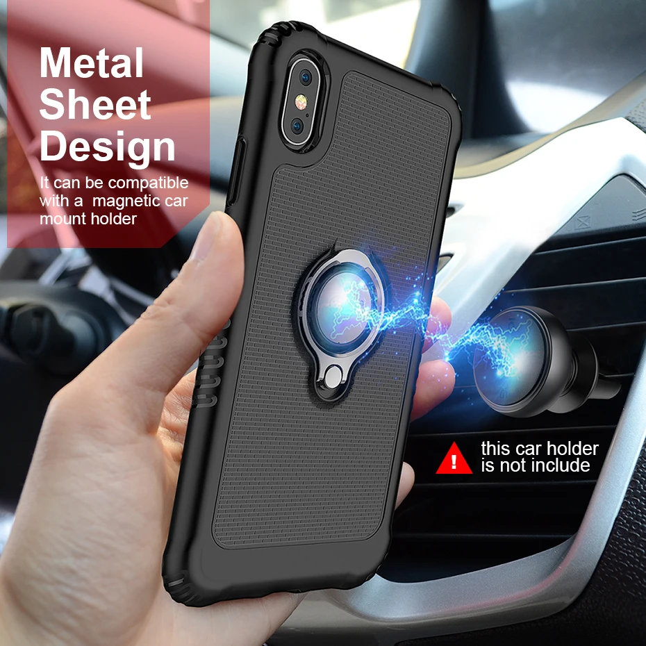 Чехол для iPhone XS/для XS Max Case/для XR PC задняя крышка ТПУ бампер противоударные