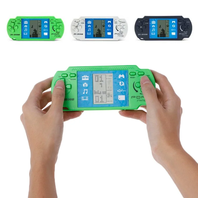 Обучающие игрушки Ретро классика детство тетрис ручные игровые плееры lcd