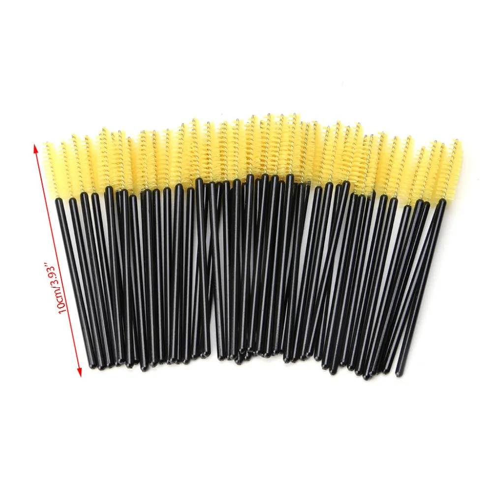 50 шт. одноразовые мини ресницы для туши палочка аппликатор набор кисточек