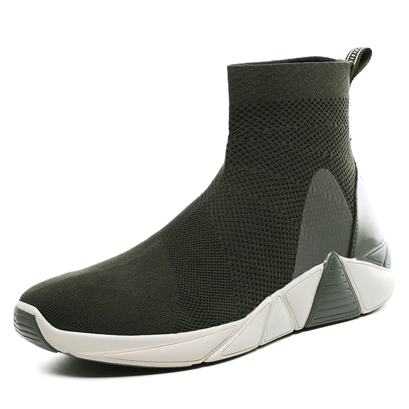 Кроссовки мужские/женские трикотажные удобные повседневная спортивная обувь