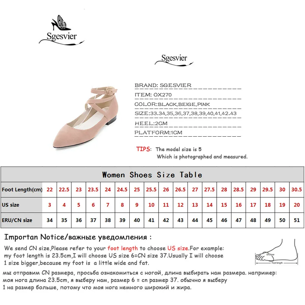 

SGESVIER Ladie's Spring Women Flats Leisure Low Heel Shoes Women Sweet Causal Solid For Girls Flat Shoes Ankle Strap OX270