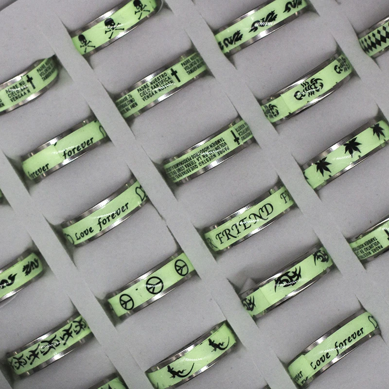 Женское кольцо из нержавеющей стали в стиле ретро 20 шт./лот | Украшения и