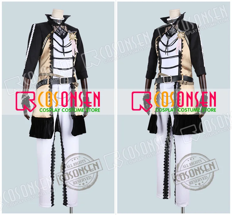 Костюм для косплея IDOLiSH7 Mitsuki Izumi с яркой подсветкой в реальном времени аниме